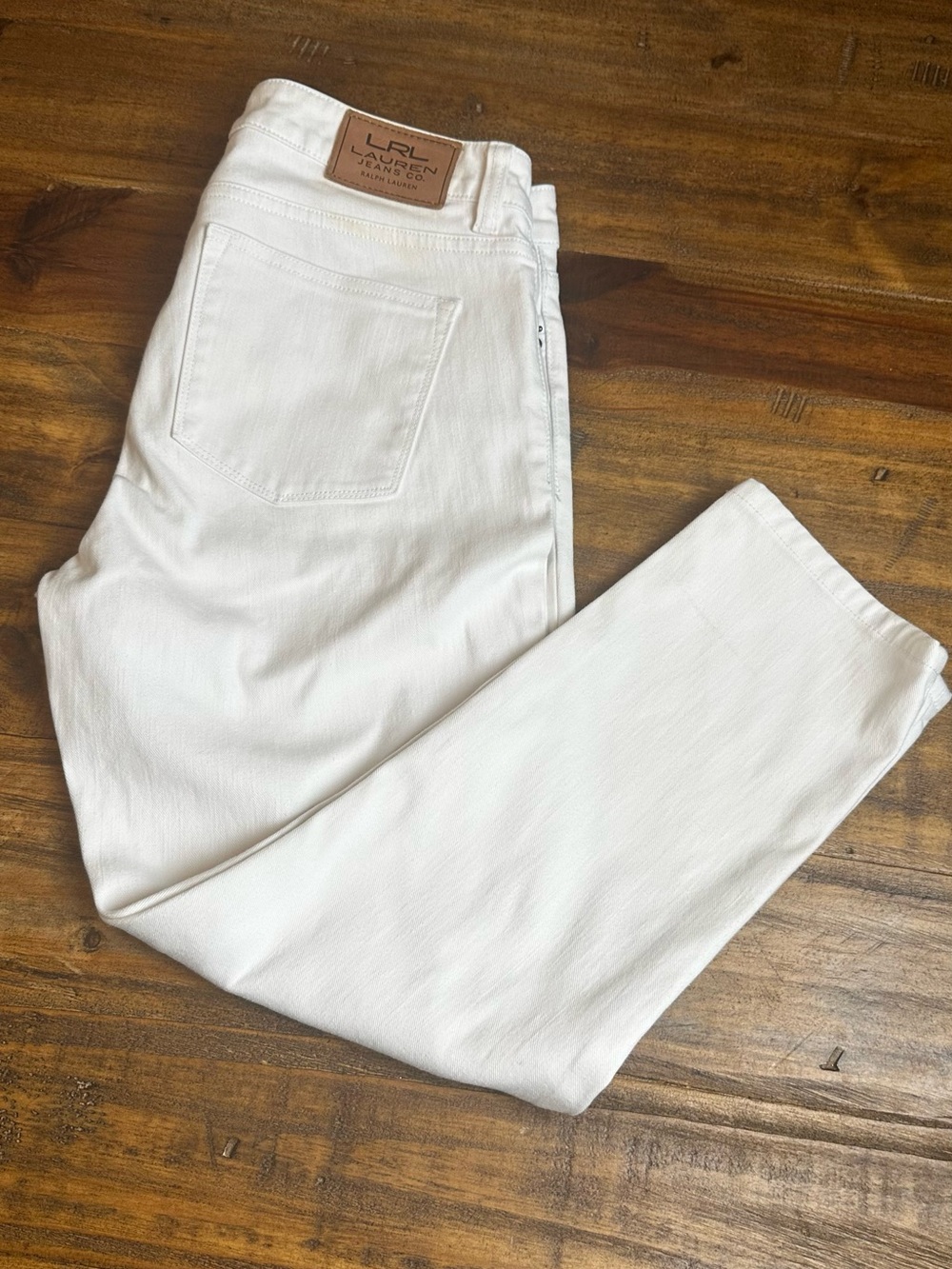 Lauren Ralph Lauren Women’s Straight Jeans in White